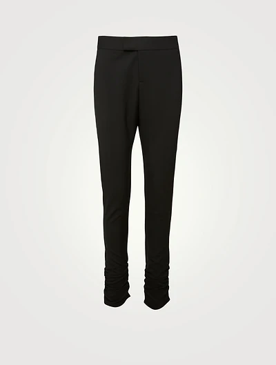 Wool Scrunch Pants