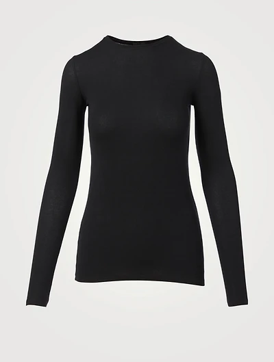 Crewneck Long-Sleeve T-Shirt