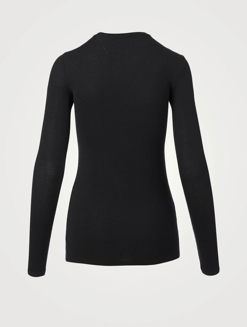 Crewneck Long-Sleeve T-Shirt
