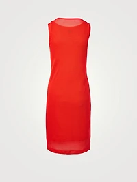 Mesh Tank Top Dress