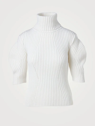 Wool And Cashmere Turtleneck Sweater