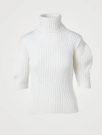 Wool And Cashmere Turtleneck Sweater