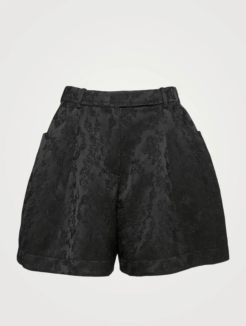 Brocade Sculpted Shorts