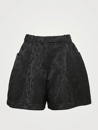 Brocade Sculpted Shorts