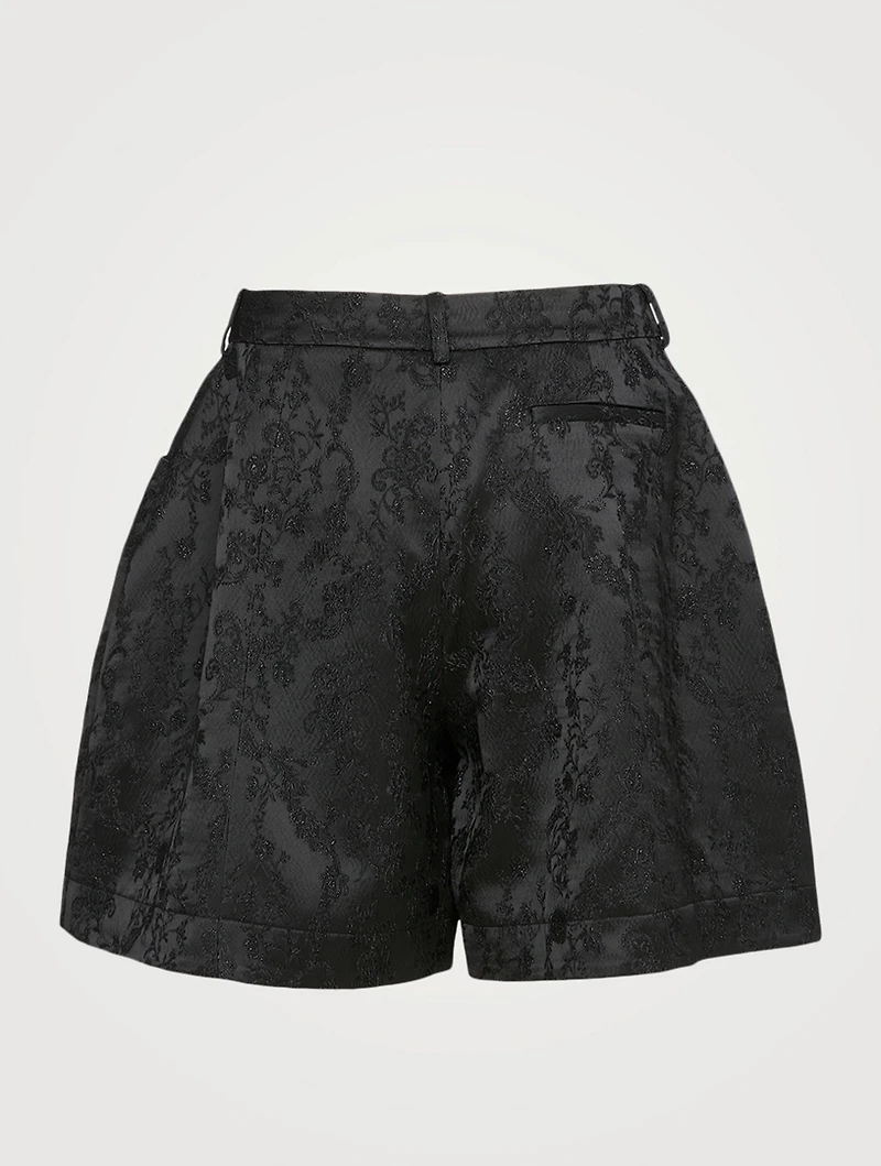 Brocade Sculpted Shorts