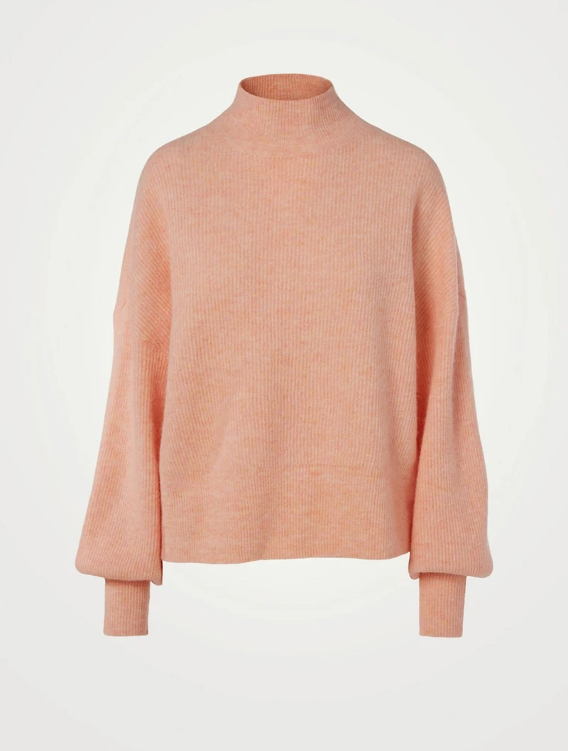 Blakely Alpaca And Wool Turtleneck Sweater