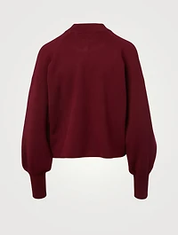 Eleanor Knit Cropped Crewneck Sweater