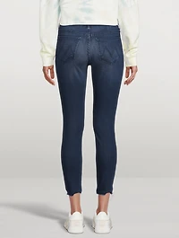 Looker High-Waisted Jeans With Ankle Fray