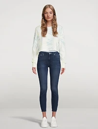 Looker High-Waisted Jeans With Ankle Fray