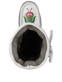 Christi Belcourt Gatherer Leather Mukluks