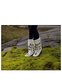 Christi Belcourt Gatherer Leather Mukluks