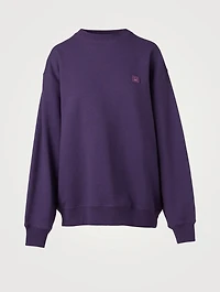 Organic Cotton Face Sweatshirt
