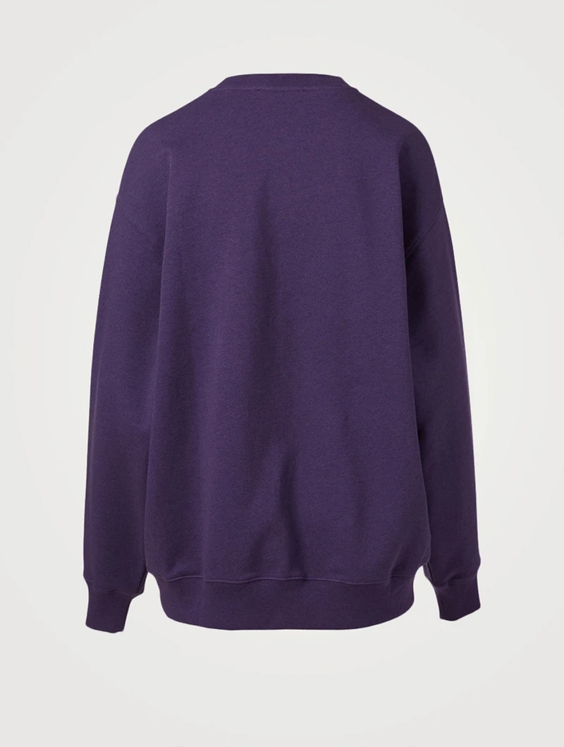 Organic Cotton Face Sweatshirt