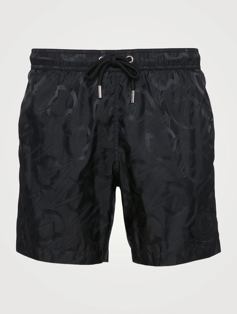 Swim Shorts Logo Print