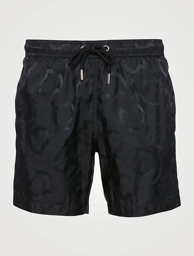 Swim Shorts Logo Print