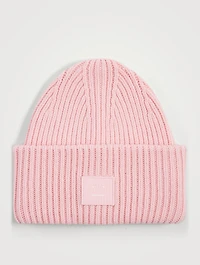 Face Patch Wool Toque