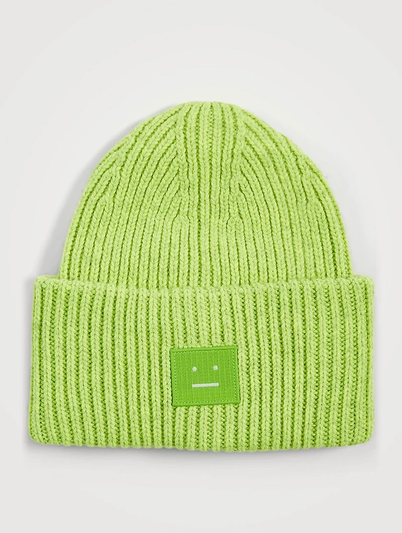 Face Patch Wool Toque