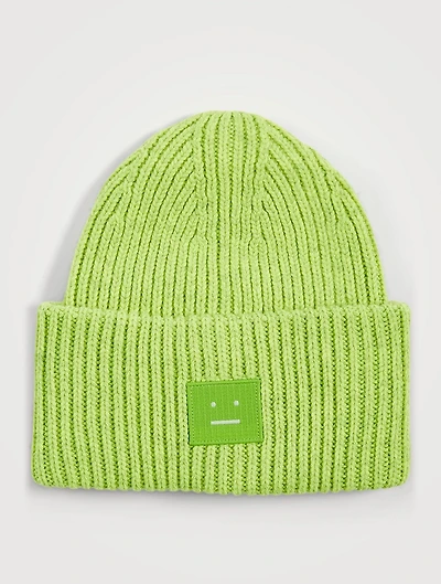 Face Patch Wool Toque