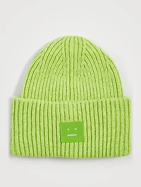 Face Patch Wool Toque