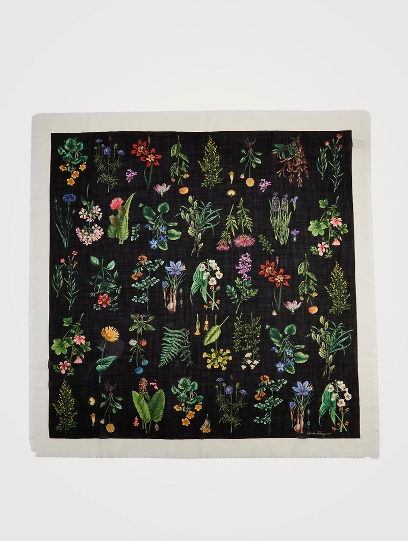 Wool Scarf In Cabinet Print