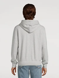 Cotton Zip Hoodie With Heart