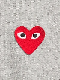 Cotton Zip Hoodie With Heart
