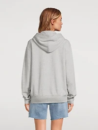 Cotton Zip Hoodie With Heart