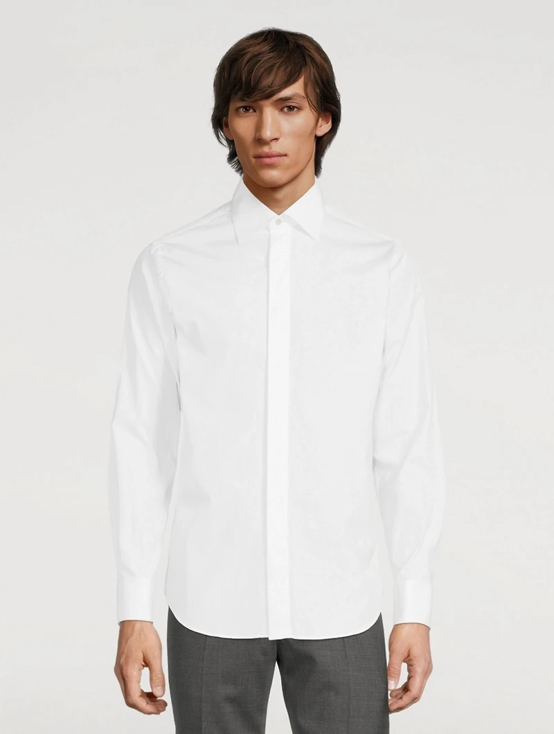 Cotton Tuxedo Shirt