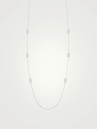Serpent Bohème Six Motif Gold Long Necklace With Diamonds