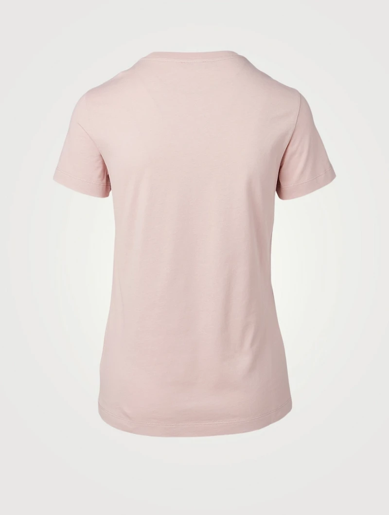Cotton Slim-Fit T-Shirt With Logo