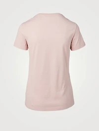 Cotton Slim-Fit T-Shirt With Logo