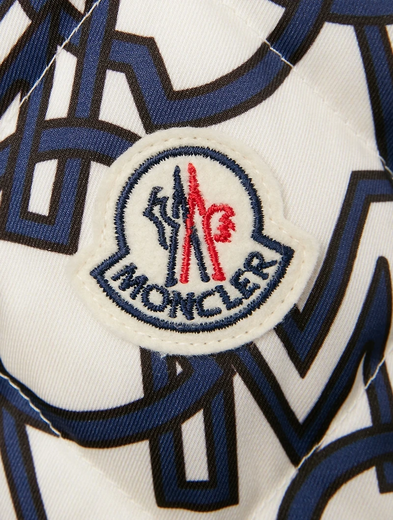 Ain Down Coat Logo Print
