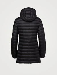 Ments Quilted Down Jacket With Hood