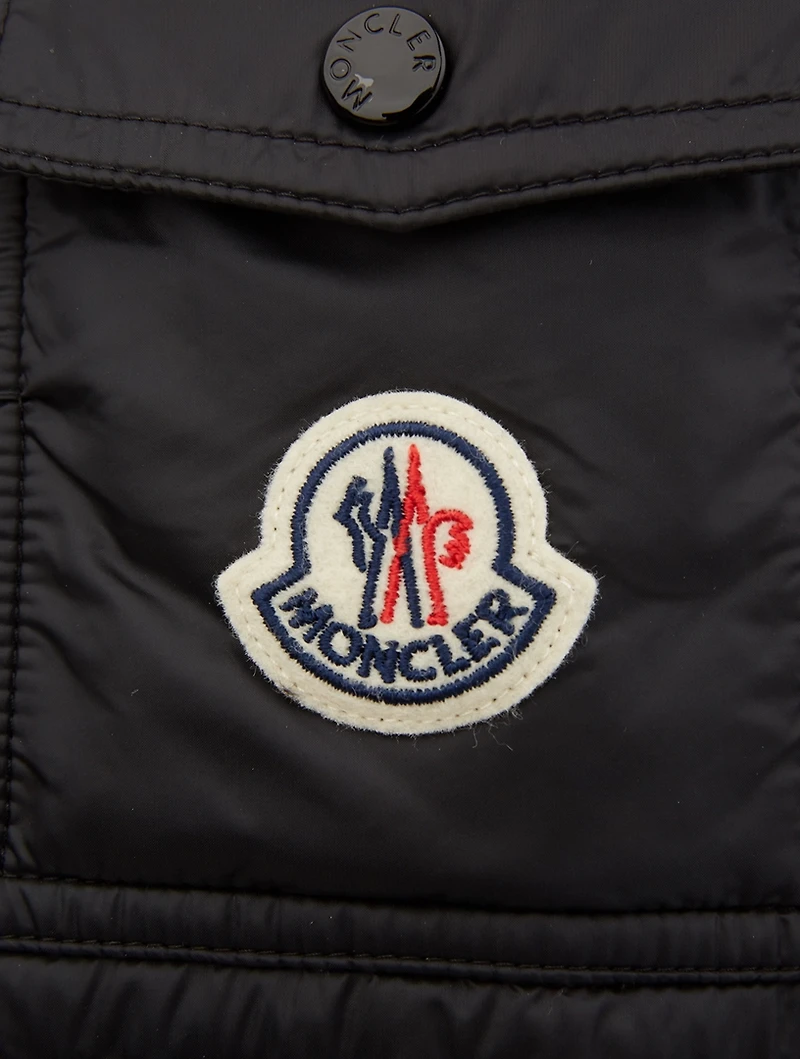 Ments Quilted Down Jacket With Hood