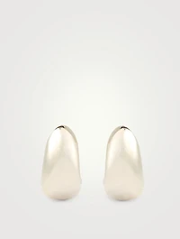 Sterling Silver Hinged Hoop Earrings