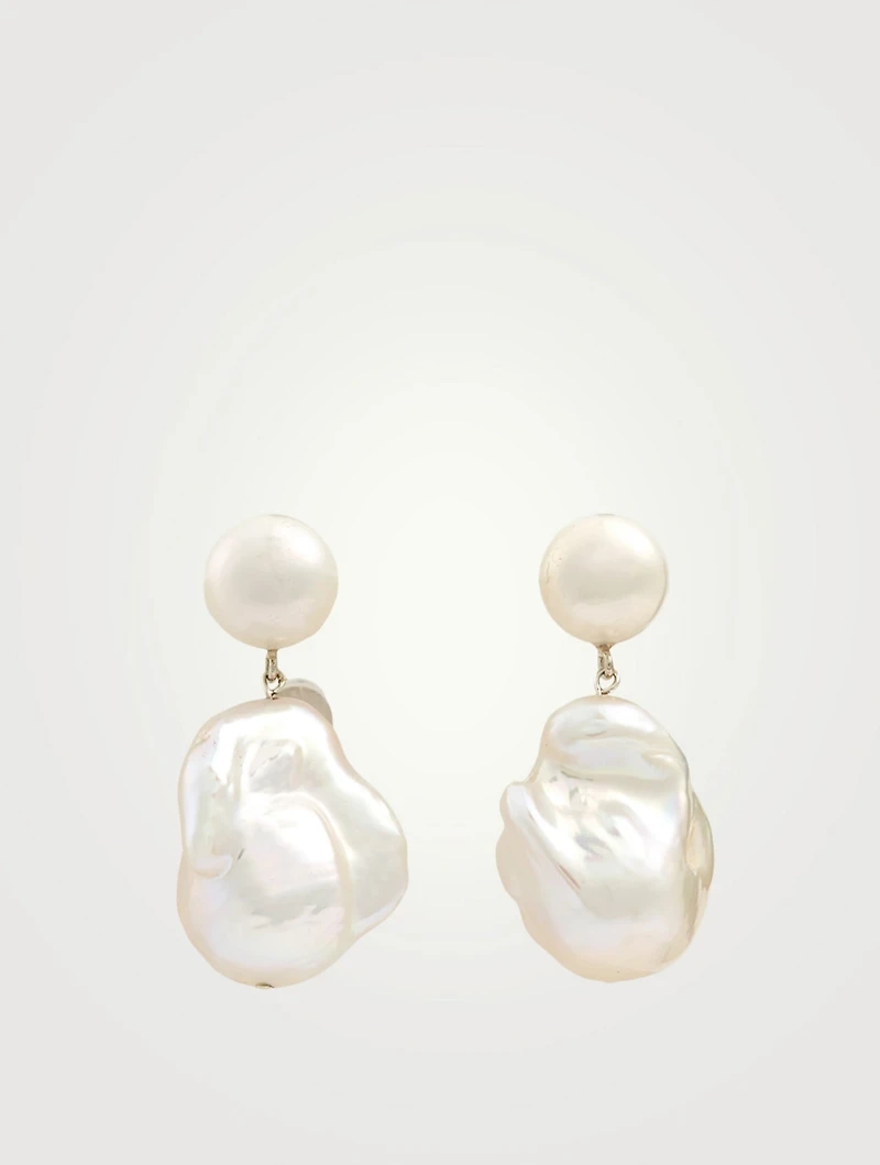 Sterling Silver Essential Pearl Earrings