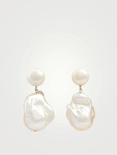 Sterling Silver Essential Pearl Earrings