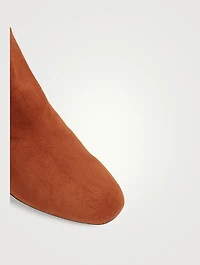 So Boogie 85 Suede Heeled Ankle Boots