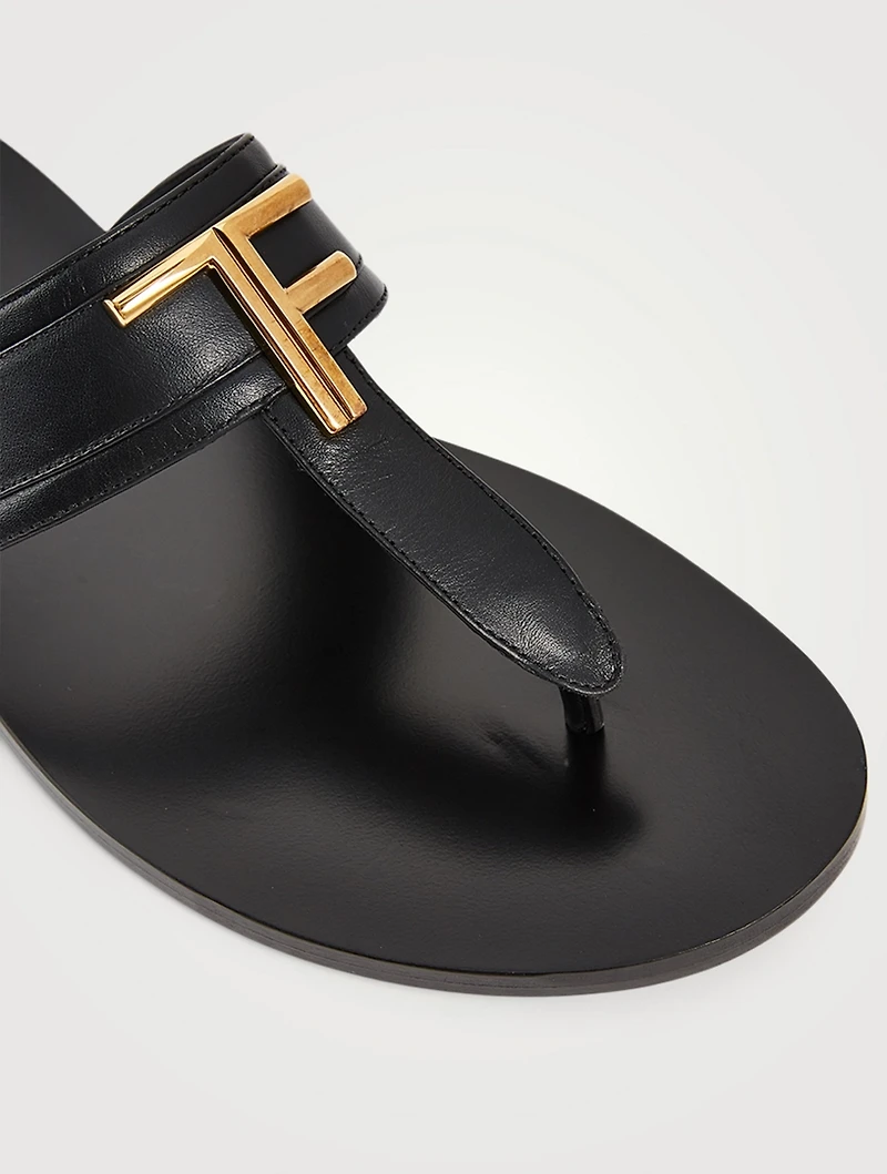 Brighton Leather Thong Sandals