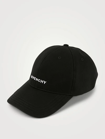 Canvas Ball Cap With Logo