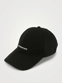 Canvas Ball Cap With Logo
