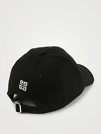 Canvas Ball Cap With Logo