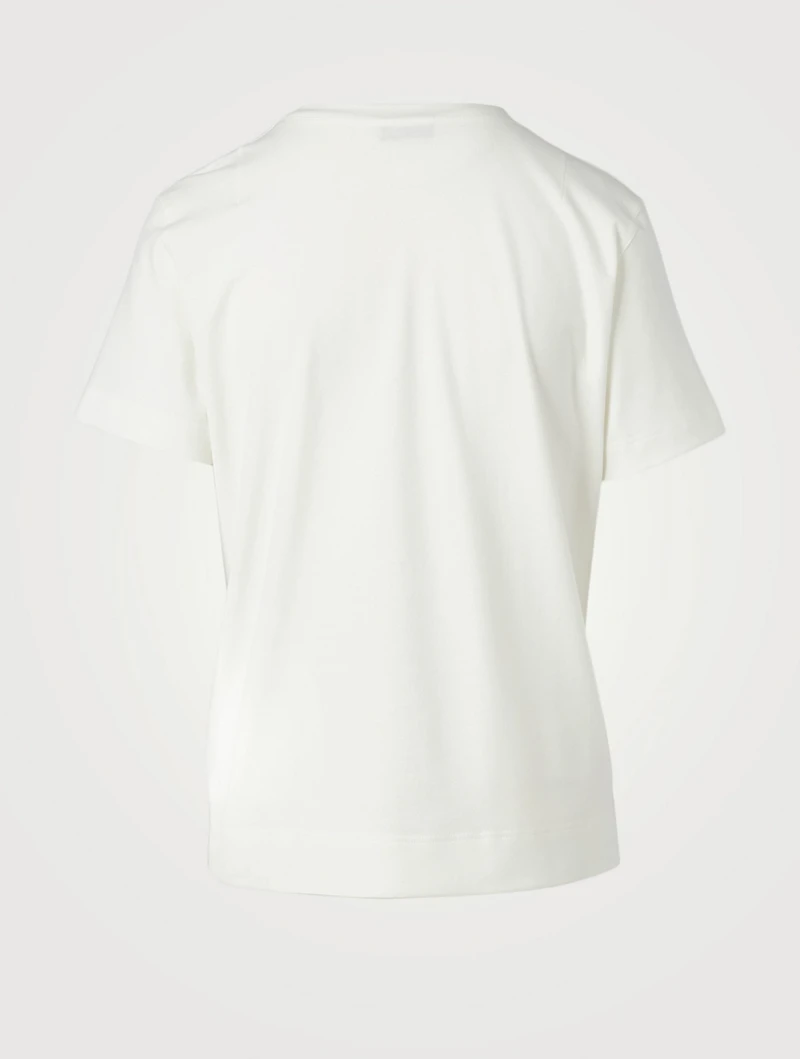 Geometric Cut-Out T-Shirt