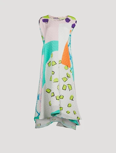 Temporary Room Pleats Midi Dress