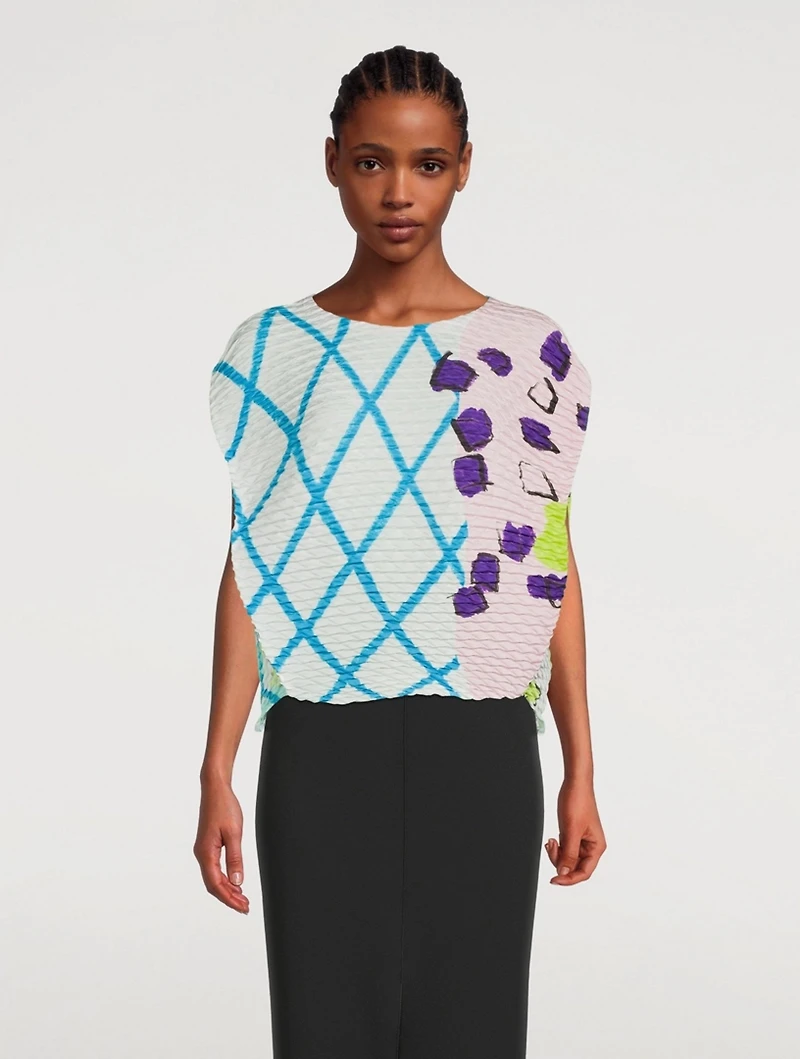 Temporary Room Pleats Top