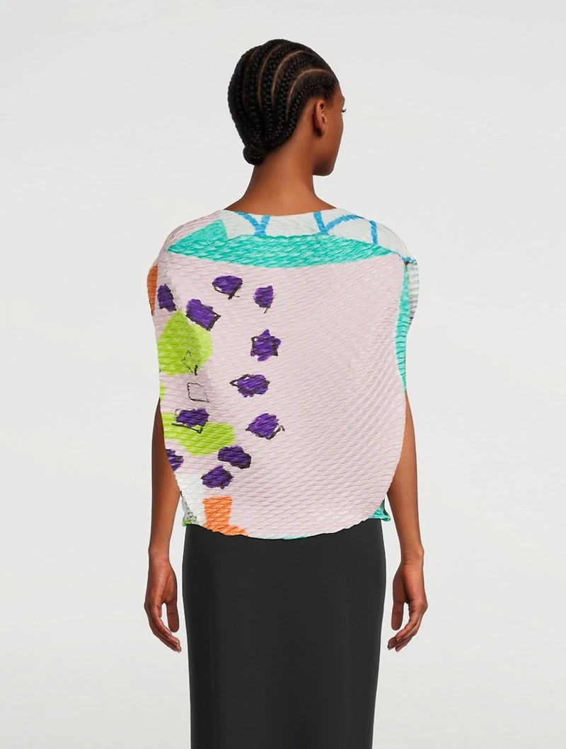 Temporary Room Pleats Top