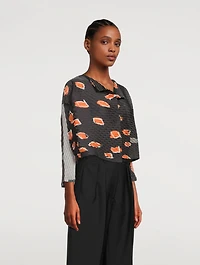 Temporary Room Pleats Cardigan