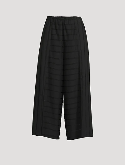 Opal Stripe Cropped Pants
