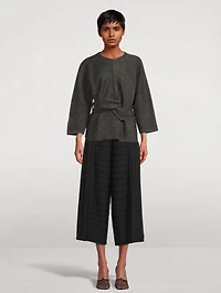 Opal Stripe Cropped Pants