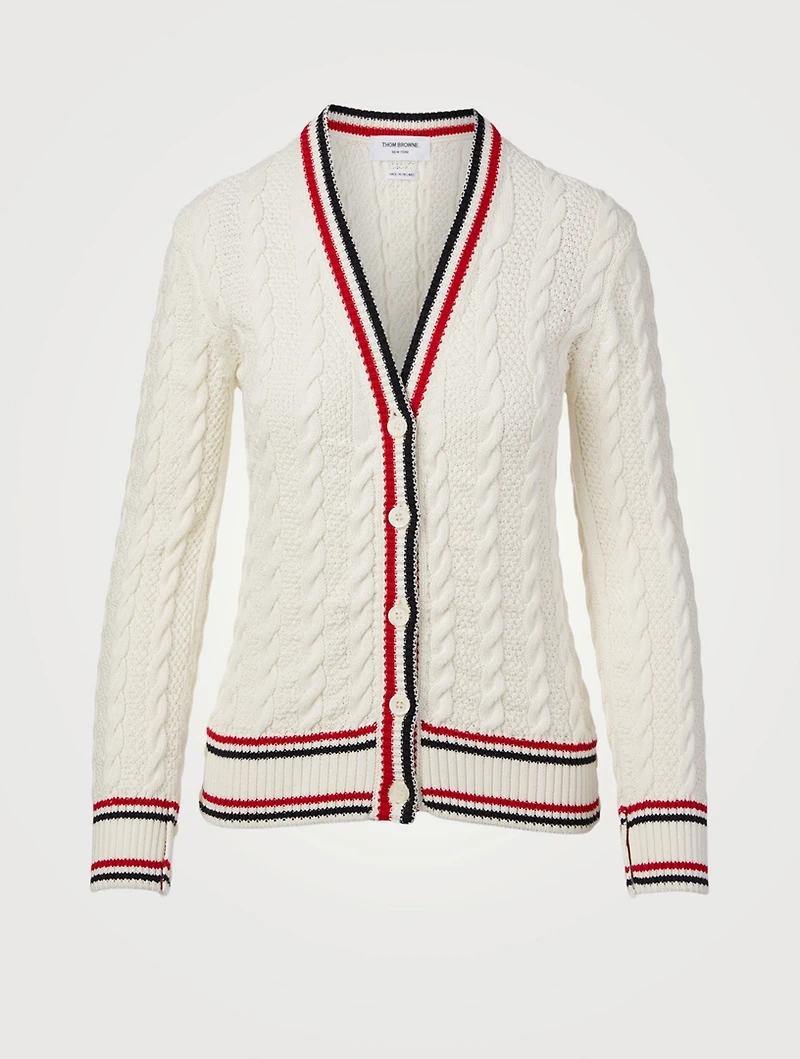 Heritage Cable Knit Cardigan